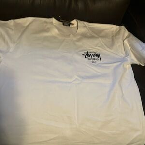 Stussy White Men's Shirt